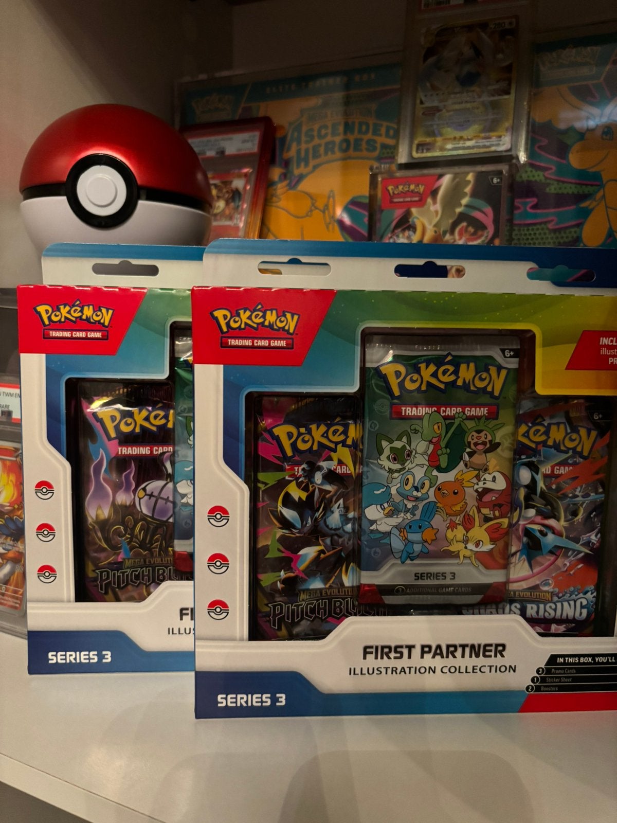First partner serie 3 - pokemon - leuke set, Ophalen of Verzenden, Nieuw
