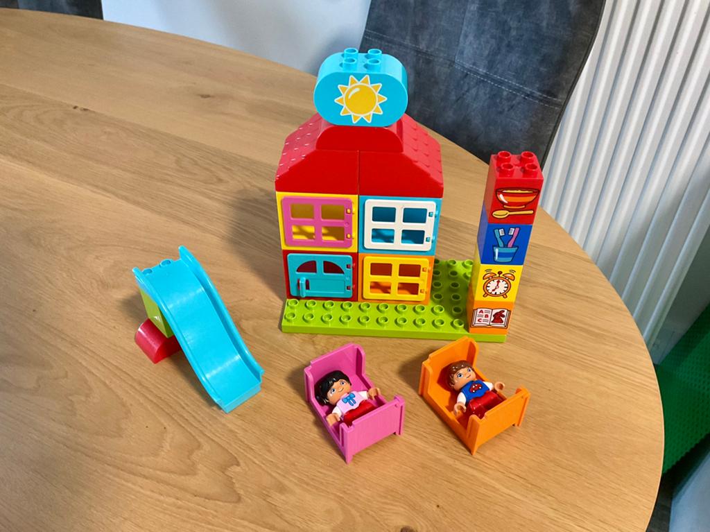 Duplo : Mijn eerste speelhuis - compleet, Kinderen en Baby's, Ophalen, Zo goed als nieuw, Duplo