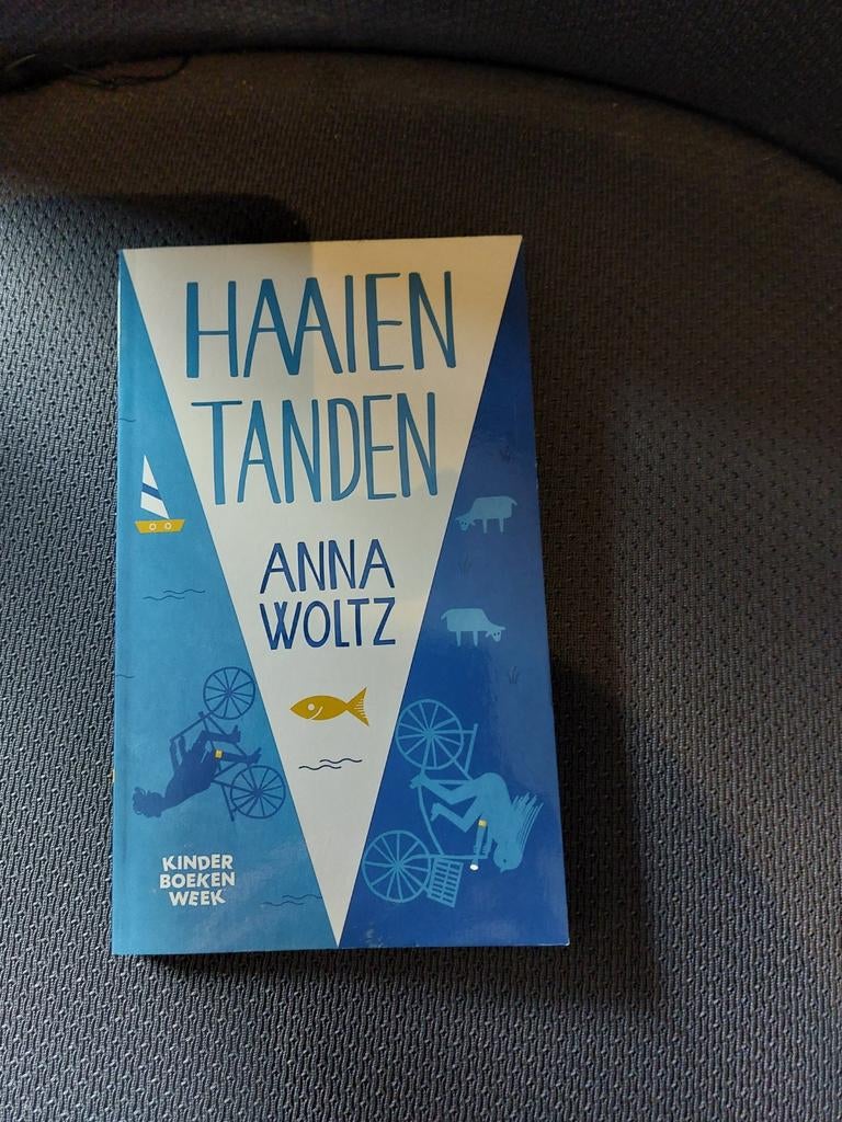 Haaietanden - Anna Woltz (Kinderboekenweek), Ophalen, Zo goed als nieuw, Anna Woltz, Fictie algemeen