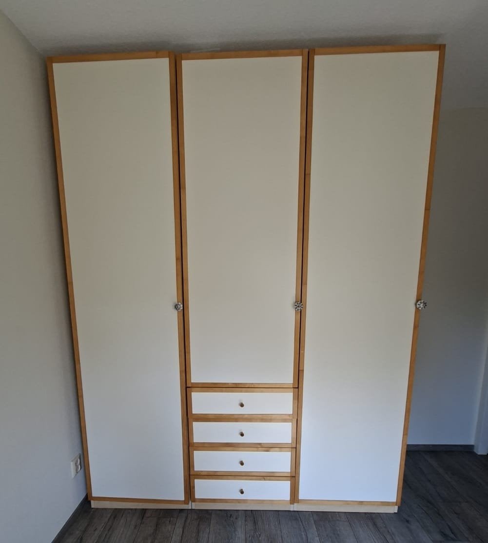 Ruime kledingkast met lades en deuren, Huis en Inrichting, Ophalen, Gebruikt, Met lade(s), 200 cm of meer