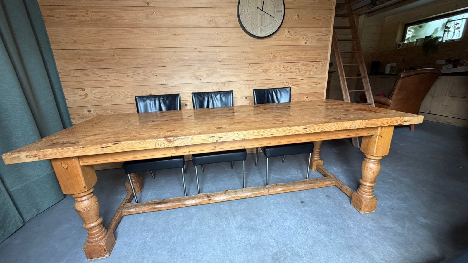 Eettafel, Ophalen, Gebruikt, 200 cm of meer, 50 tot 100 cm