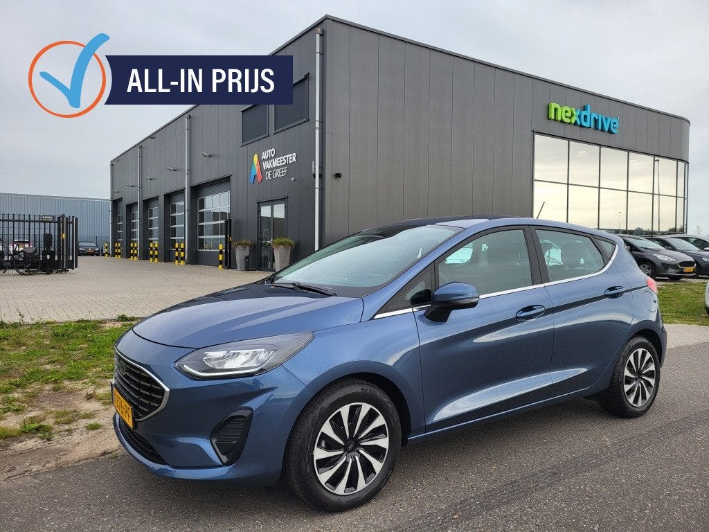 Ford Fiesta 1.0 Ecoboost 125 pk Hybrid Titanium Winterpack, Keurmerk '100% Onderhouden', 125 pk, Gebruikt, Euro 6