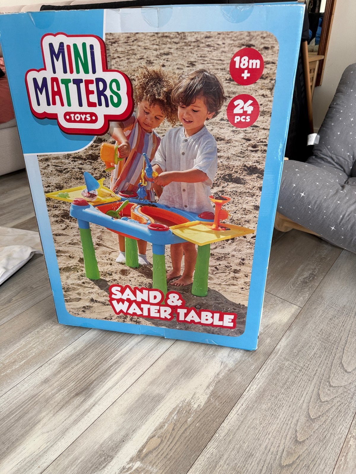 Mini Matters Zand- en Watertafel  (Nieuw), Kinderen en Baby's, Speelgoed | Buiten | Los speelgoed, Ophalen of Verzenden, Nieuw