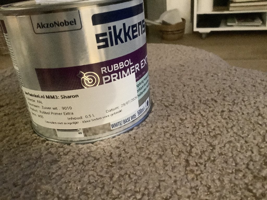 Sikkens Rubbol primer extra, Ophalen, Wit, Nieuw, Verf