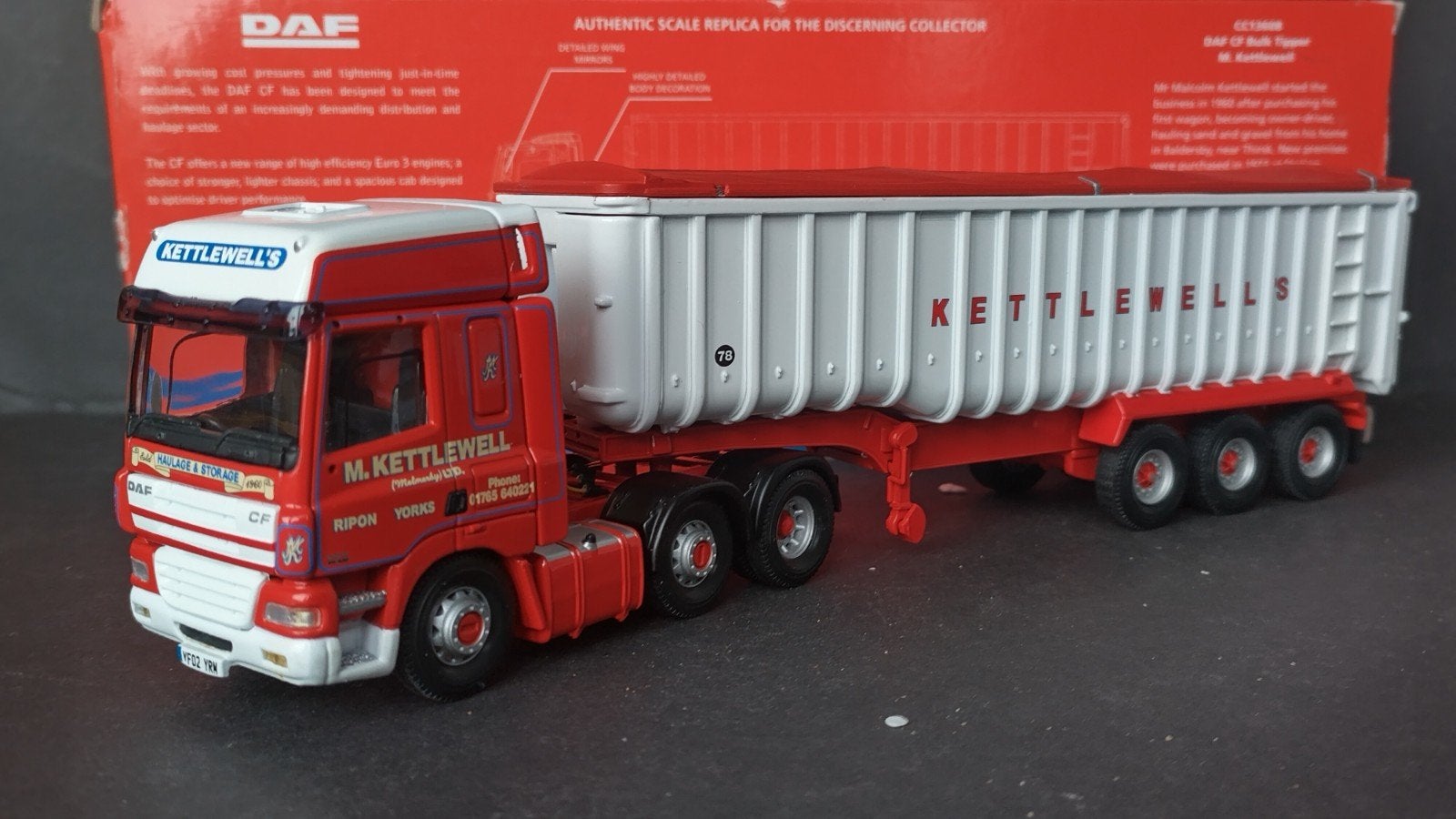 Daf CF Bulk Tipper 1:50 Corgi Pol, ., Nieuw, ., Corgi