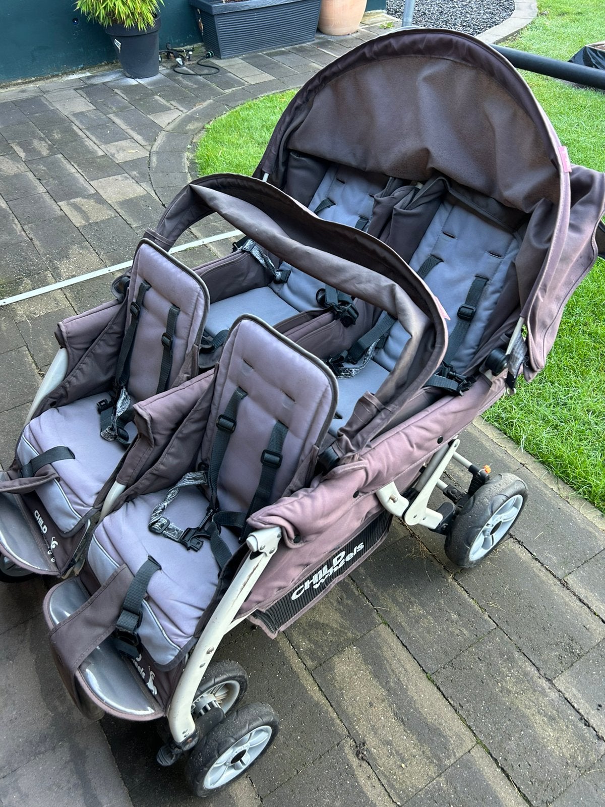 Mooie 4 persoons buggy, Ophalen, Gebruikt, Kinderwagen of Buggy