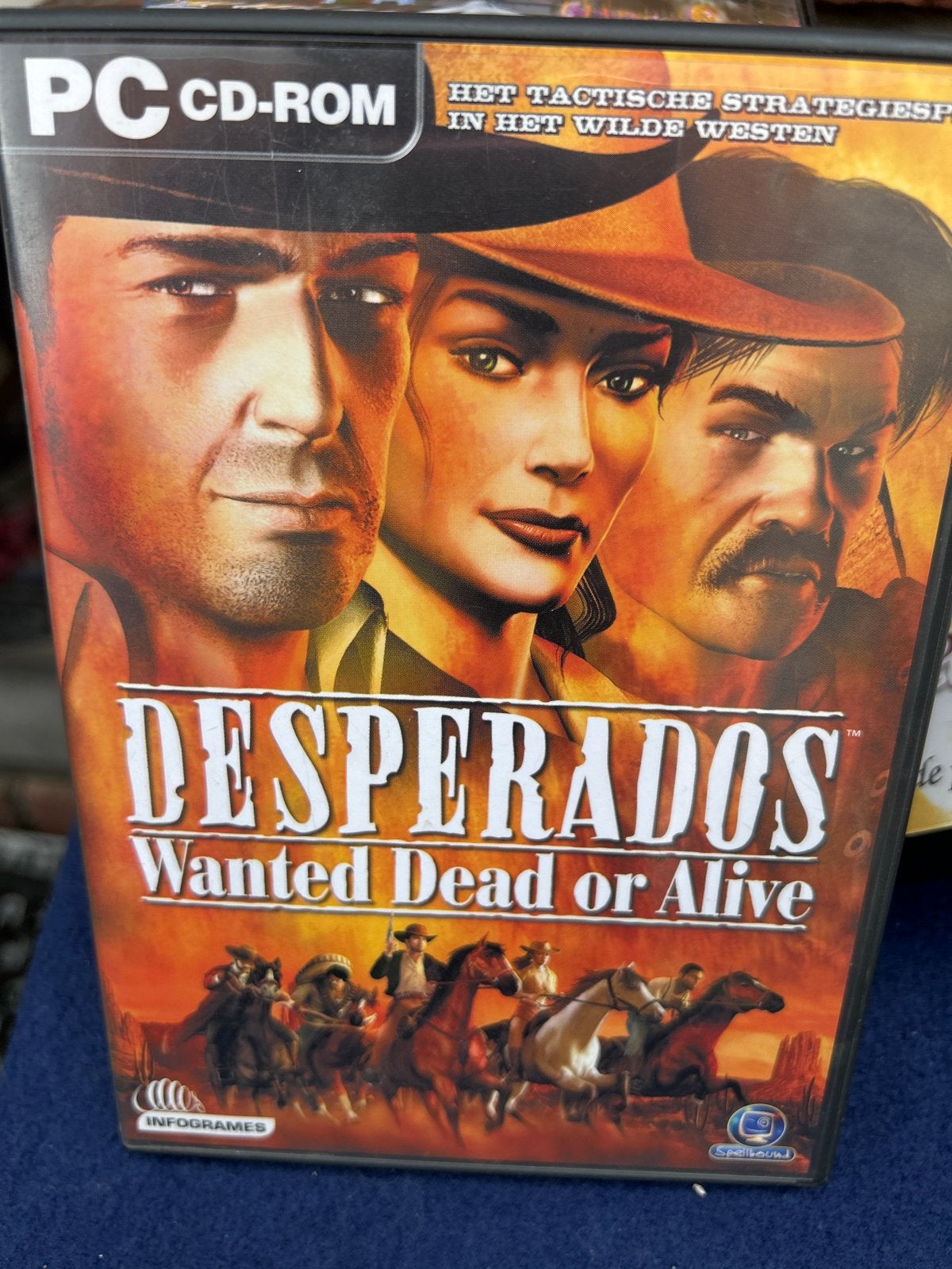 Desperados: Wanted Dead or Alive PC CD-ROM, Ophalen, Gebruikt, 1 speler, Strategie en Constructie