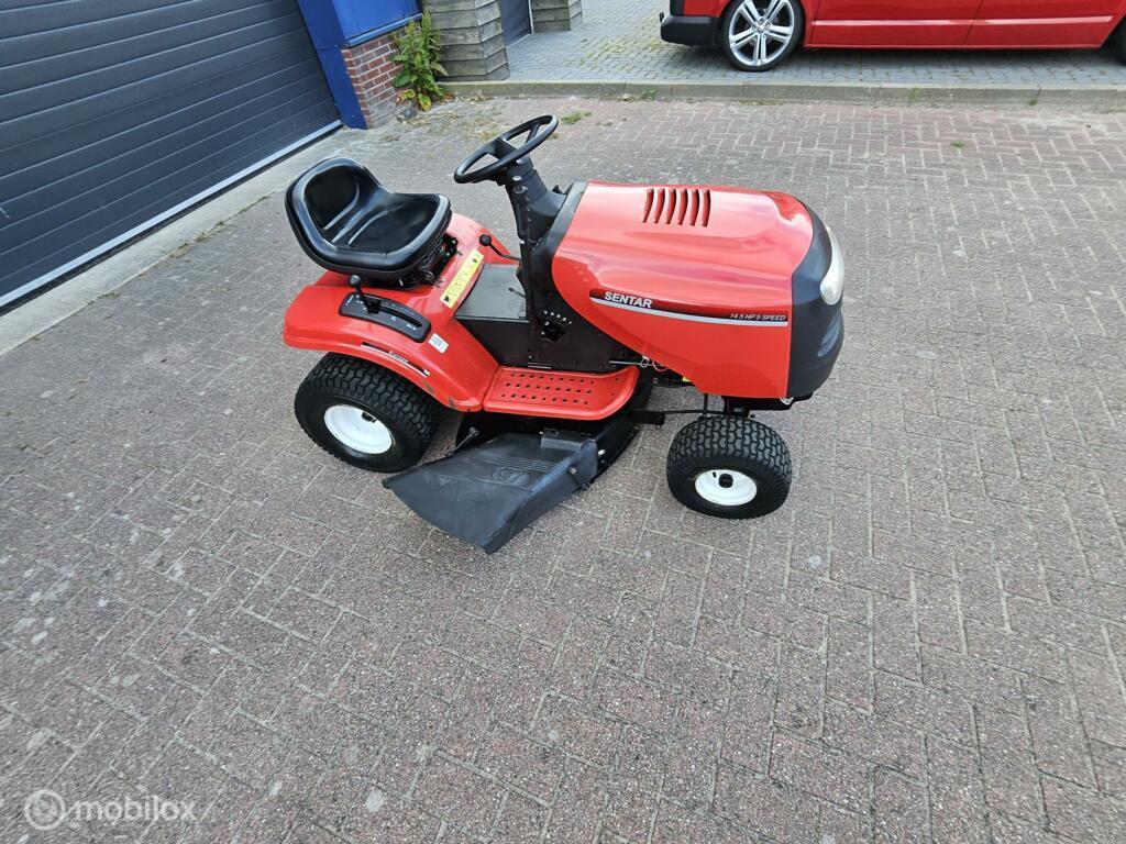 Zitmaaier  sentar  zijlosser/mulch 14/5pk b&s, Tuin en Terras, Zitmaaiers, Ophalen, Gebruikt, Versnellingen