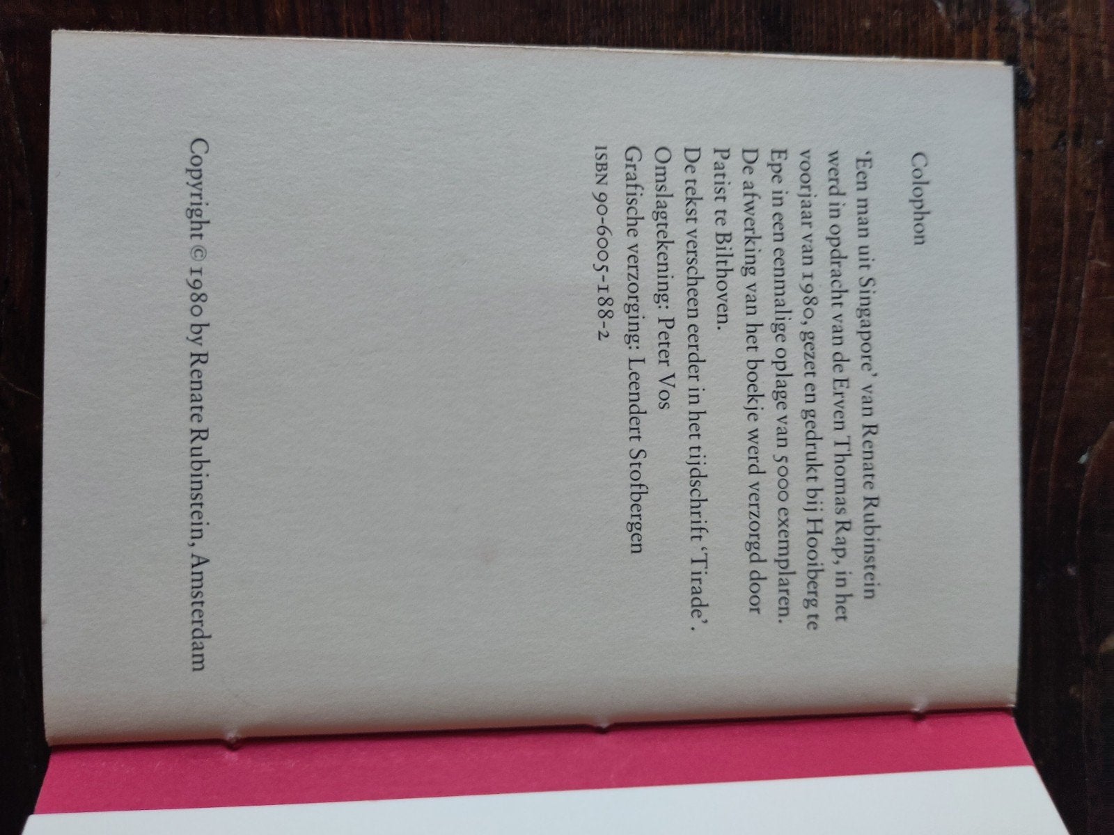 Renate Rubinstein - Een man uit Singapore, Gelezen, Ophalen of Verzenden, Renate Rubinstein, Nederland