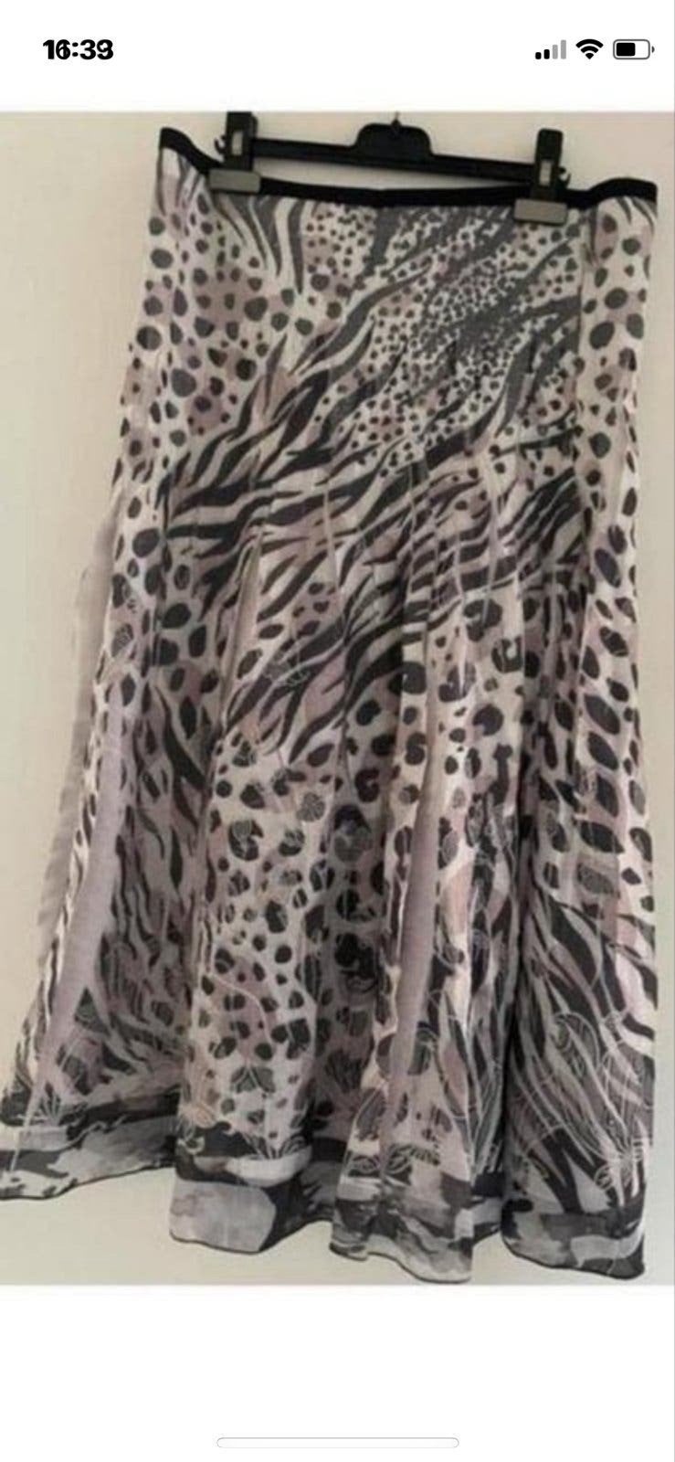 Rok met dierenprint, maat 44/46 nieuw, Kleding | Dames, Rokken, Ophalen, Meerkleurig, Maat 42/44 (L), Nieuw