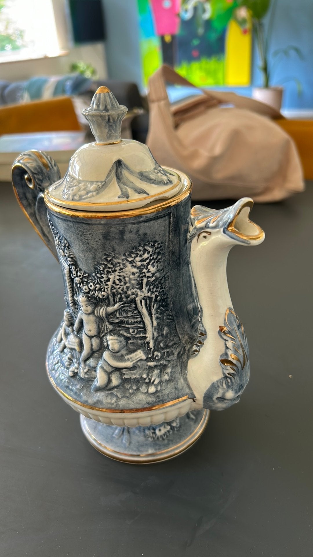 Vintage R. Capodimonte M.A.S espresso set – Jaren '50/'6, Ophalen