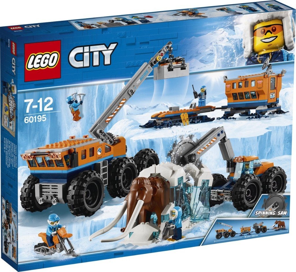 Lego 60195 City Mobiele basis op de Noordpool nieuw, Ophalen, Compleet, City, Lego