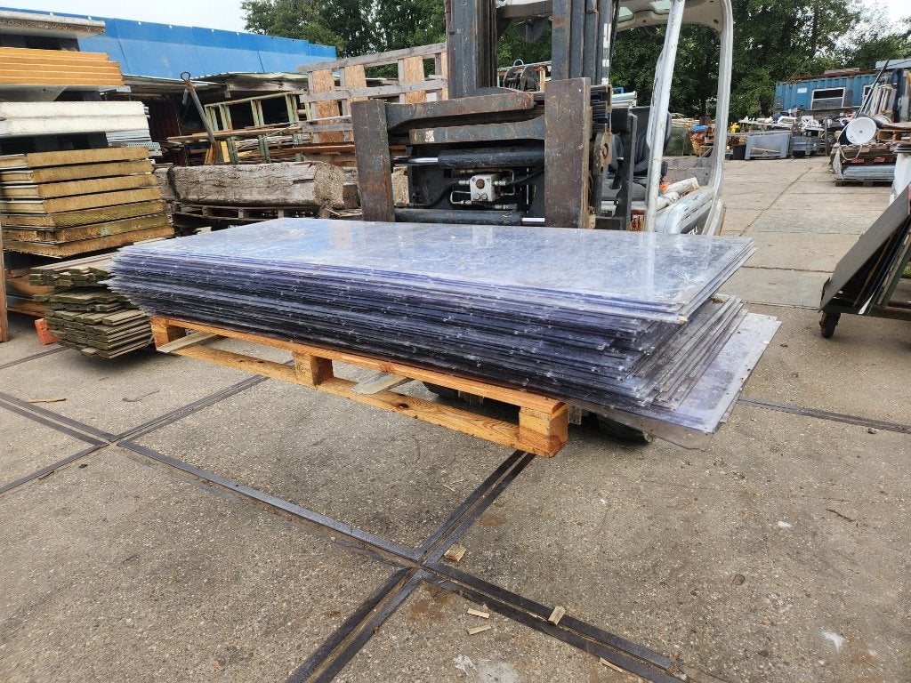 26225 - Perspex, plexiglas platen, kunststof platen, Caravans en Kamperen, Ophalen, Gebruikt