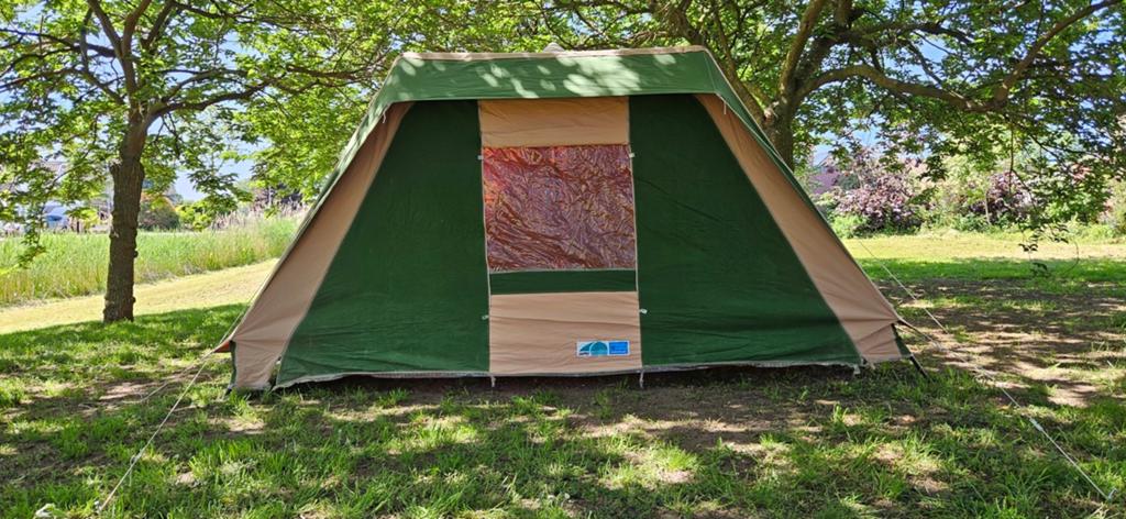 Vrijbuiter Japio tent - 4 persoons, Caravans en Kamperen, Ophalen, Gebruikt