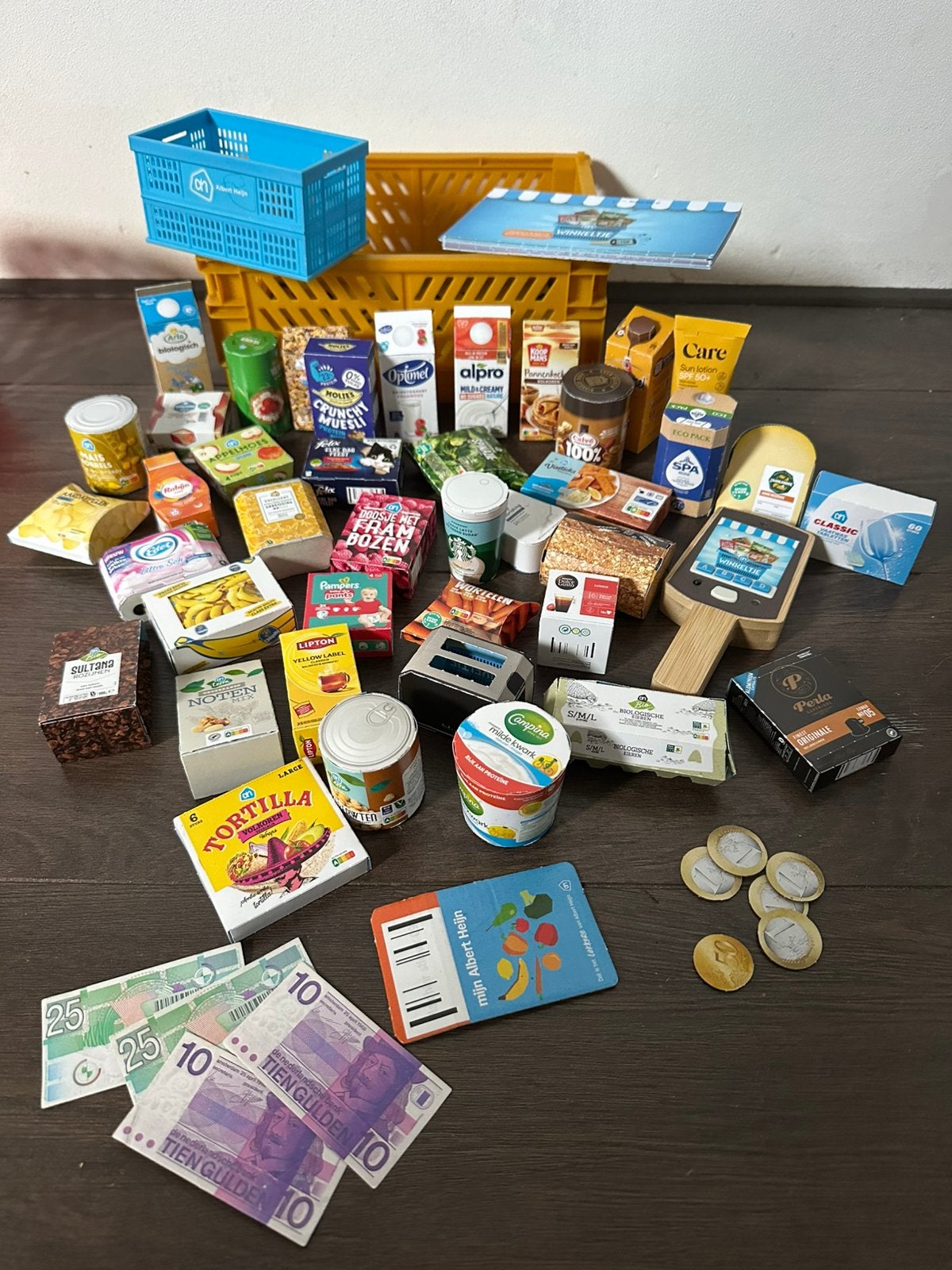 Pakket mini boodschappen / winkelspulletjes 2, Ophalen of Verzenden, Zo goed als nieuw, Jongen of Meisje