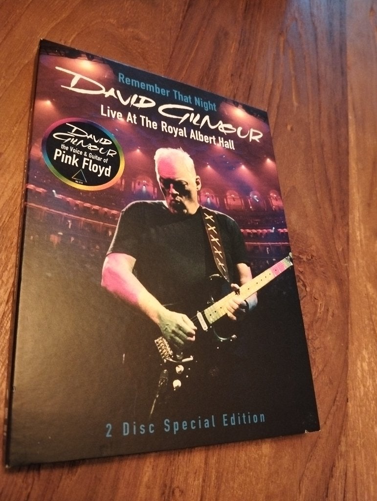 Dvd 2 disc David Gilmour live at the Royal Albert Hall, Cd's en Dvd's, Alle leeftijden, Ophalen of Verzenden, Zo goed als nieuw