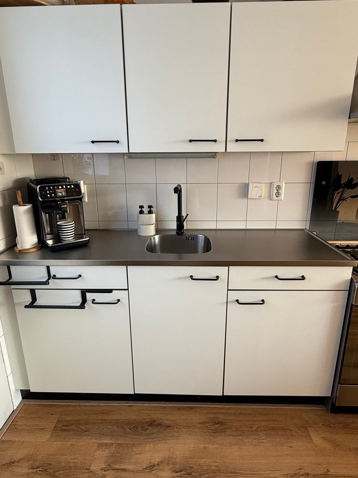 Complete KELLER keuken met gasf/oven, vaatwasser, afzuiging, Ophalen, Gebruikt