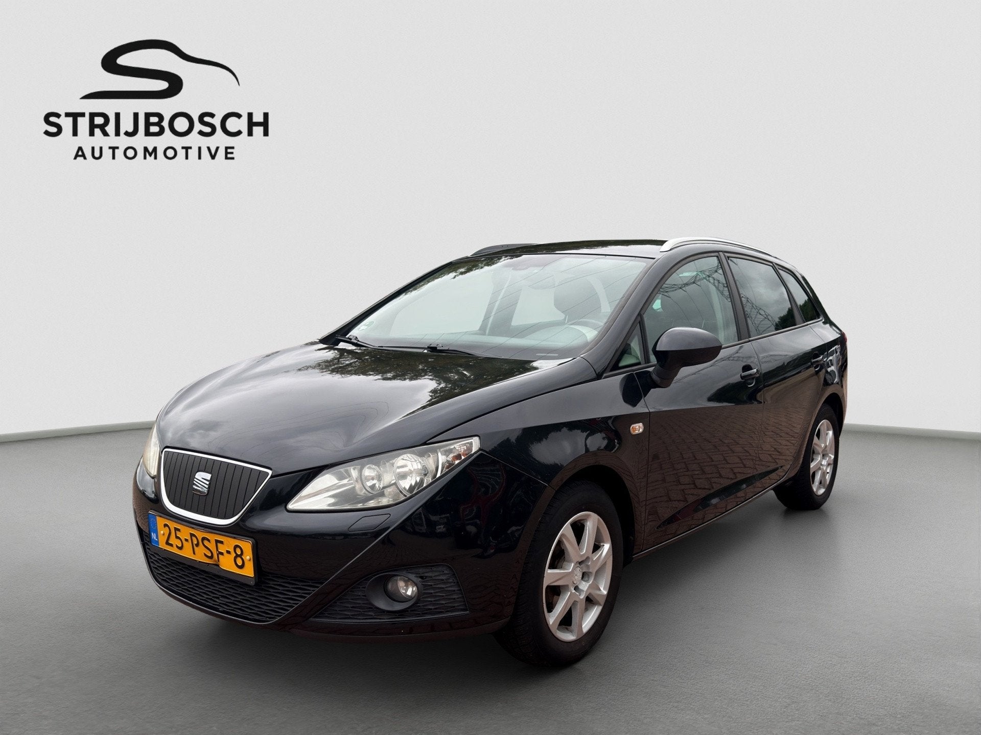 Seat Ibiza ST 1.2 TDI Style Ecomotive | Leder | Navi | Stoel, Auto's, Seat, Voorwielaandrijving, Gebruikt, Zwart, 1199 cc