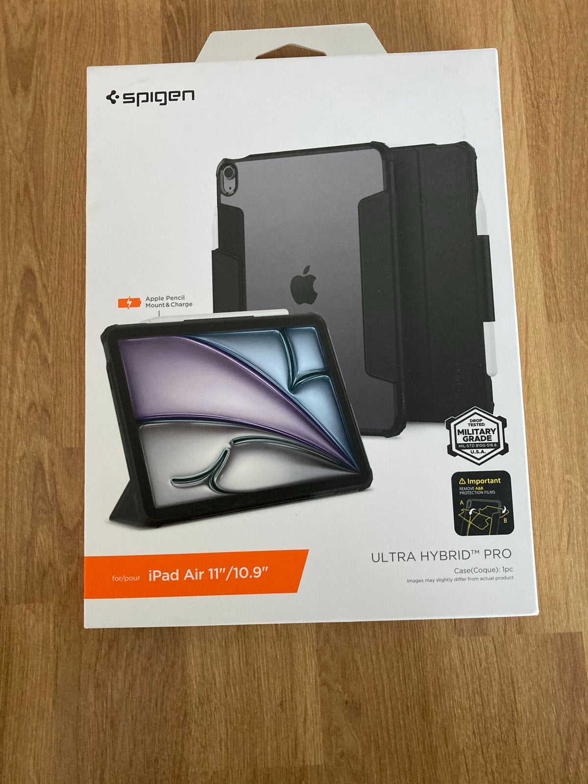 Spigen Ultra Hybrid Pro hoes voor iPad Air 11"/10.9", Computers en Software, Apple iPads, Ophalen of Verzenden, Nieuw, 11 inch