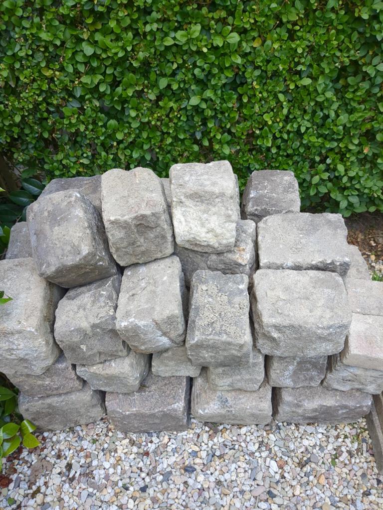 45 grote keien gratis op te halen, Tuin en Terras, Grind, Keien en Split, Ophalen, Gebruikt
