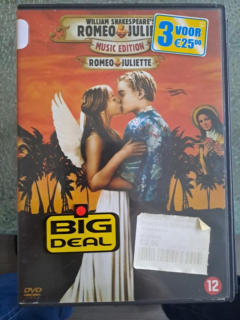 Romeo and juliet (dvd), Alle leeftijden, Ophalen of Verzenden, Zo goed als nieuw, Drama