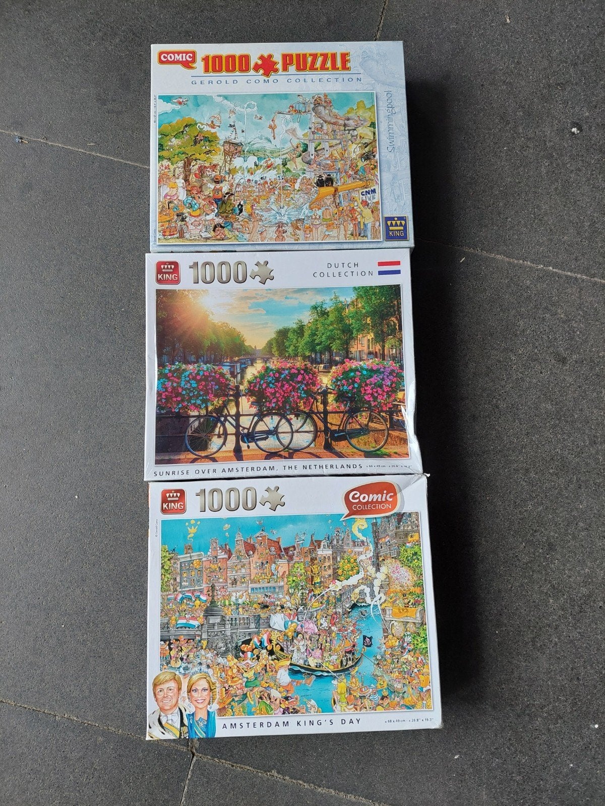puzzels, Ophalen, 500 t/m 1500 stukjes, Zo goed als nieuw