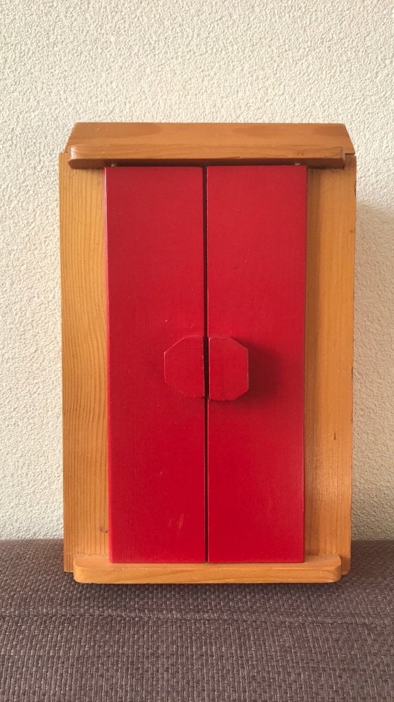 Vintage Barbie kleding Hang Leg Kast 30 cm, Kinderen en Baby's, Speelgoed | Poppen, Ophalen of Verzenden, Gebruikt, Barbie