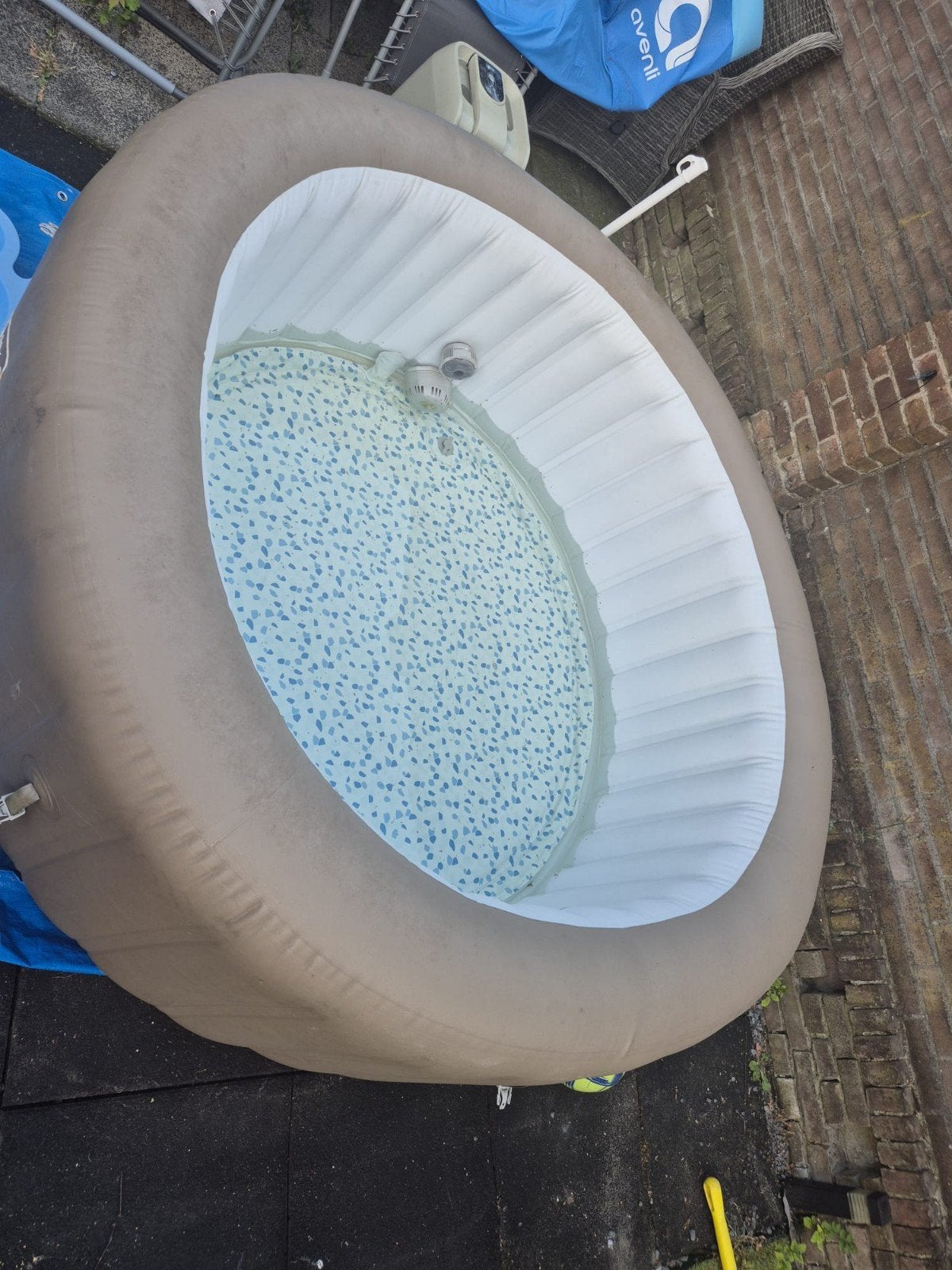 Lay-Z-Spa Palm Springs Jacuzzi (defecte pomp), Ophalen, Gebruikt, Pomp, Opblaasbaar