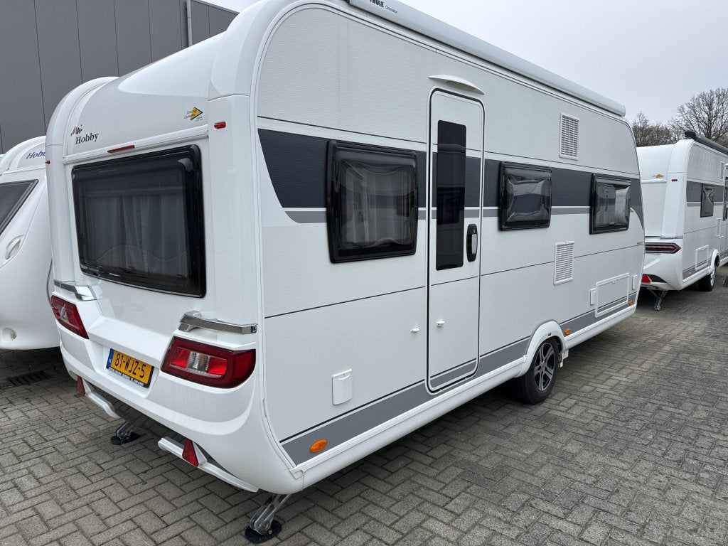 Hobby Maxia 495 UL, Caravans en Kamperen, Caravans, Rondzit, Hobby, Bedrijf, Kachel