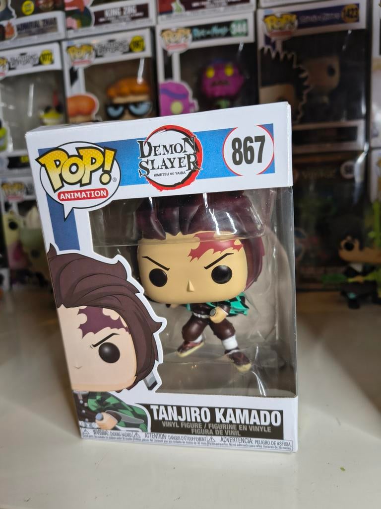 Funko Pop! Demon Slayer Tanjiro Kamado #867, Ophalen of Verzenden, Nieuw