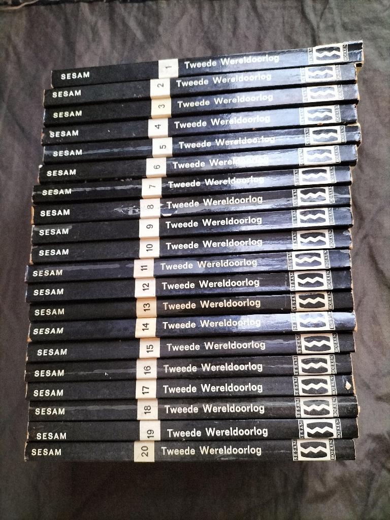 Sesam serie - Geschiedenis van de Tweede Wereldoorlog, Boeken, Oorlog en Militair, Tweede Wereldoorlog, Ophalen of Verzenden, Zo goed als nieuw
