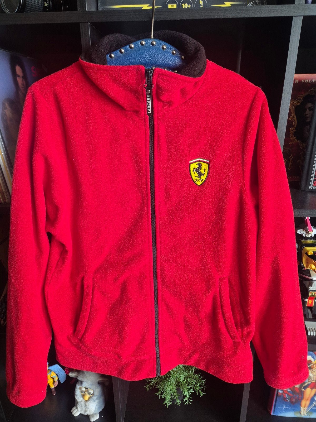 Ferrari Fleece Vest Rood Maat S, Ferrari, Ophalen of Verzenden, Zo goed als nieuw, Maat 36 (S)
