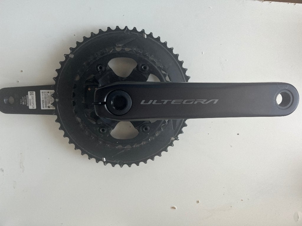 Giant pro powermeter ultegra 8100 crankstel 170 mm, Fietsen en Brommers, Crankstel of Pedalen, Ophalen of Verzenden, Zo goed als nieuw