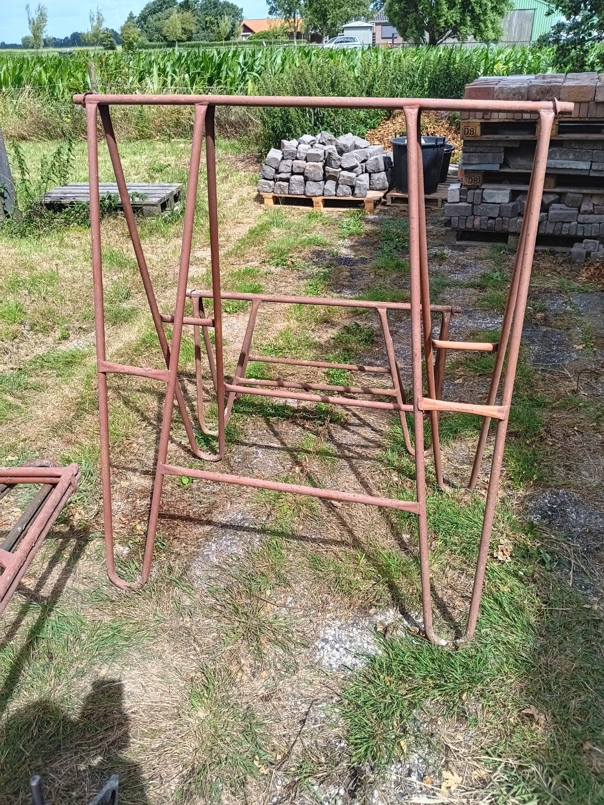 Metalen bokken / schragen - 4stuks, Ophalen of Verzenden, Gebruikt