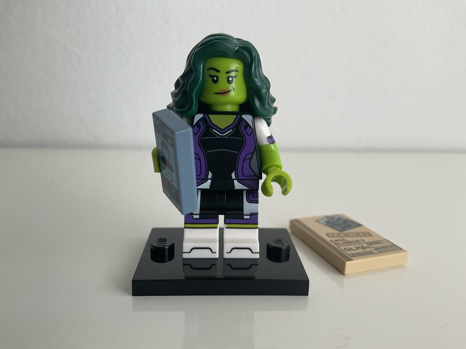 LEGO Super Heroes - minifiguur - colmar2-5 - She-Hulk, Compleet, Marvel, Lego, Ophalen of Verzenden