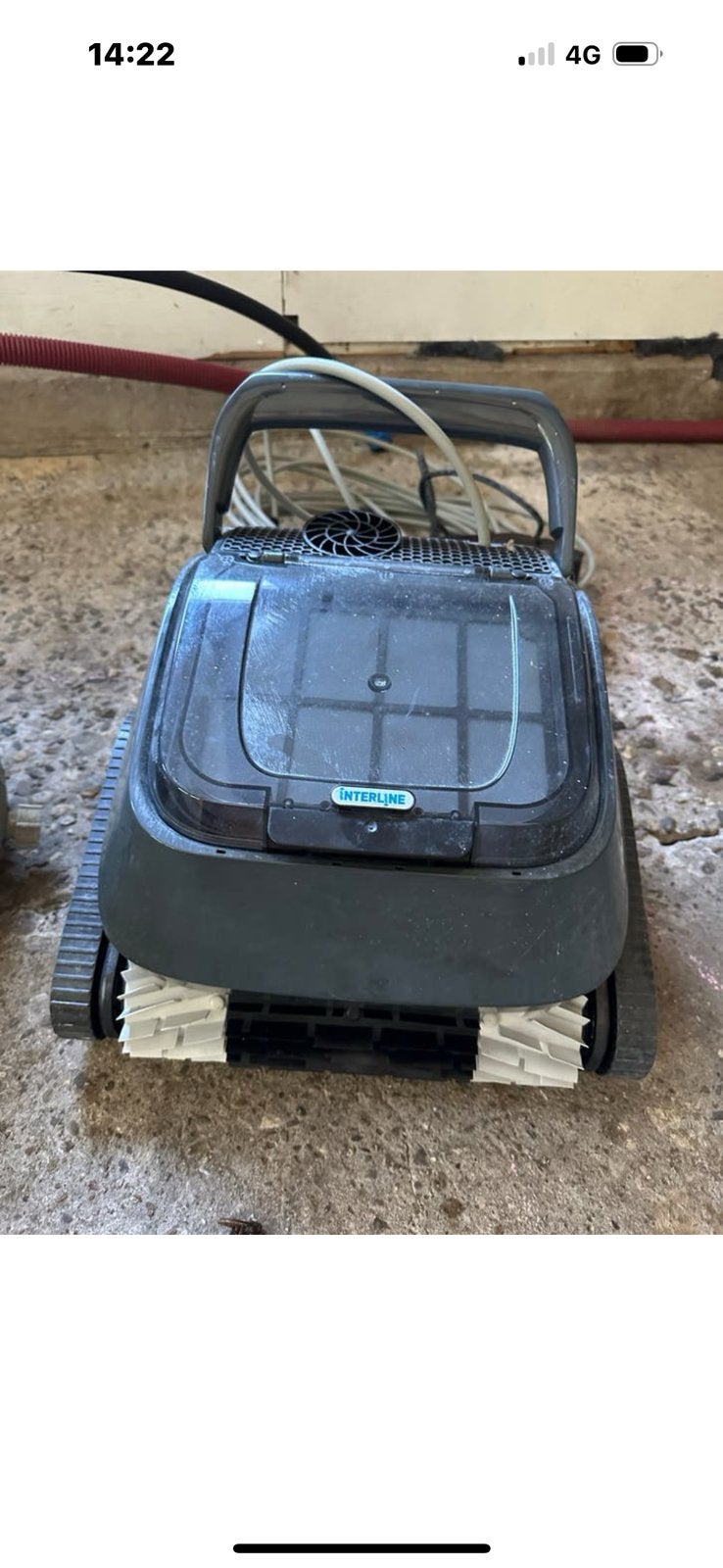 Interline Walking catfish zwembadrobot enkele keren gebruikt, Tuin en Terras, Zwembad-toebehoren, Ophalen of Verzenden, Zo goed als nieuw