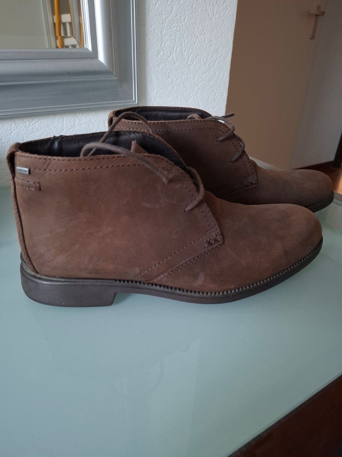 Nieuwe Clarks Gore-Tex Active Air Heren Laarsjes Maat 8, Bruin, Boots, Nieuw, Clarks