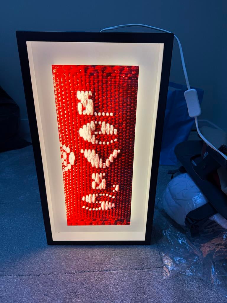 Levi's Lichtbak - Uniek Decoratiestuk, Ophalen, Gebruikt, Lichtbak