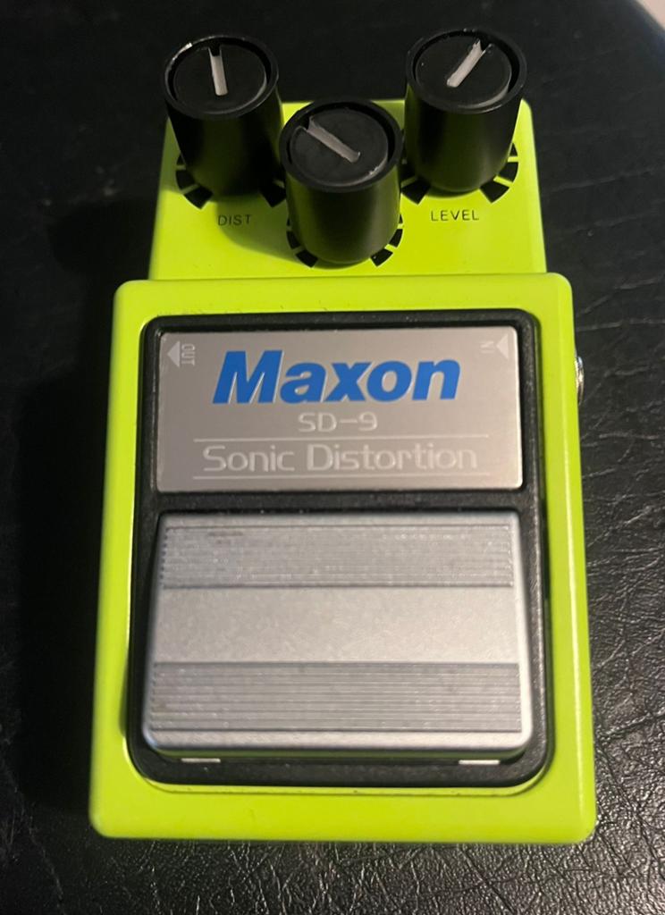 Maxon SD9 Sonic Distortion Effect Pedaal, Ophalen of Verzenden, Zo goed als nieuw