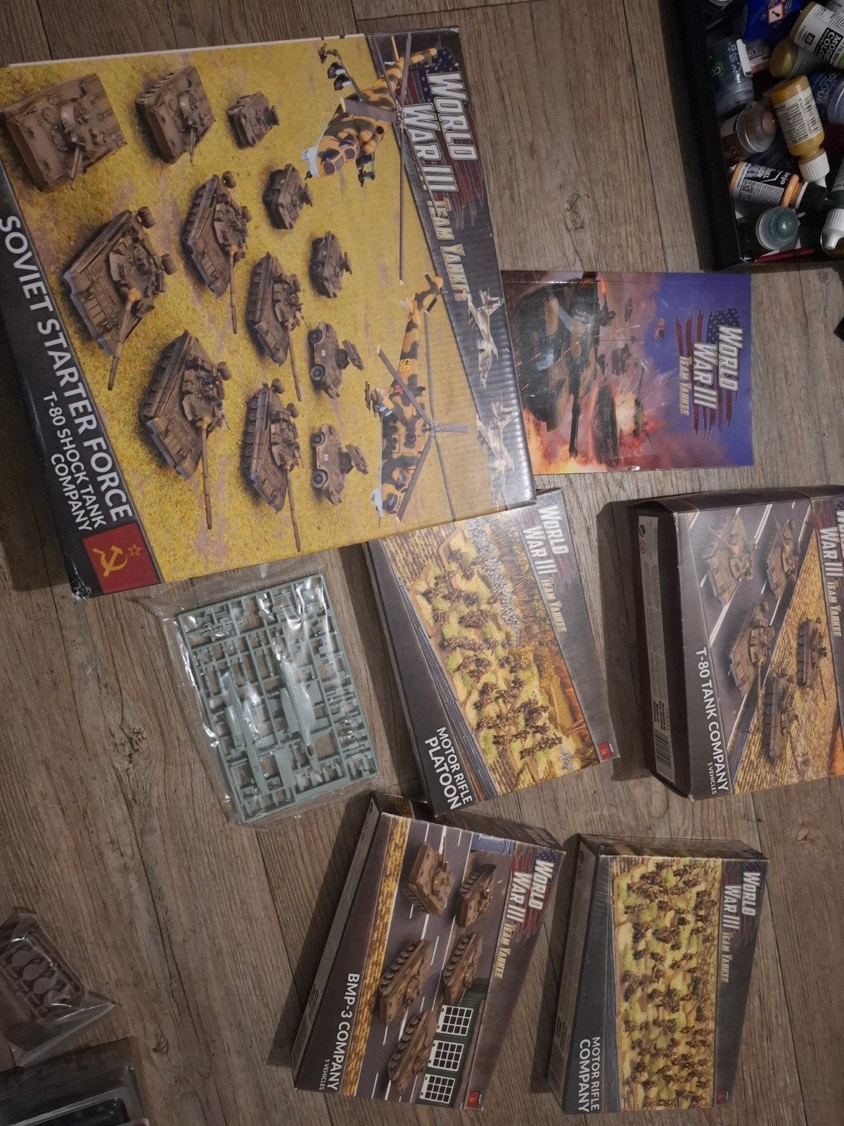 World War III Team Yankee Leger (diverse sets), Ophalen, Nieuw, Warhammer, Figuurtje(s)