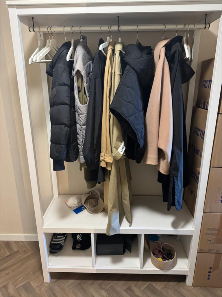 Kapstok, Huis en Inrichting, Zo goed als nieuw, Minder dan 100 cm, Hout, Ophalen
