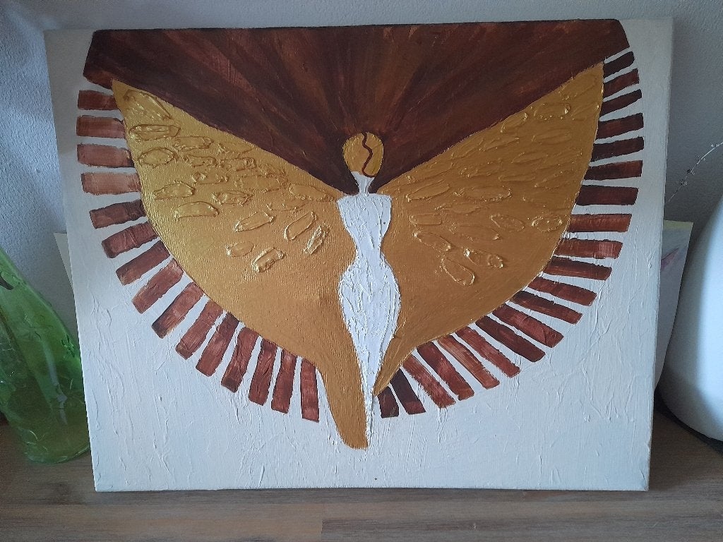 Abstract engel, Antiek en Kunst, Ophalen