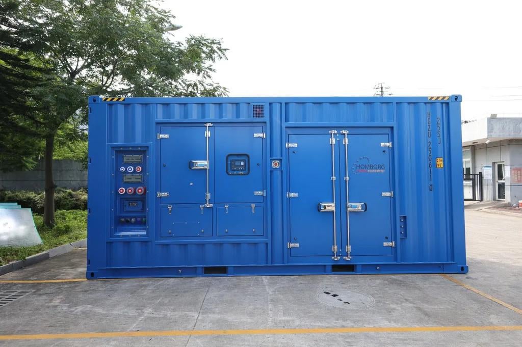 Cummins KTA 38 G5 Leroy Somer 1250 kVA Silent generatorset i, Ophalen of Verzenden