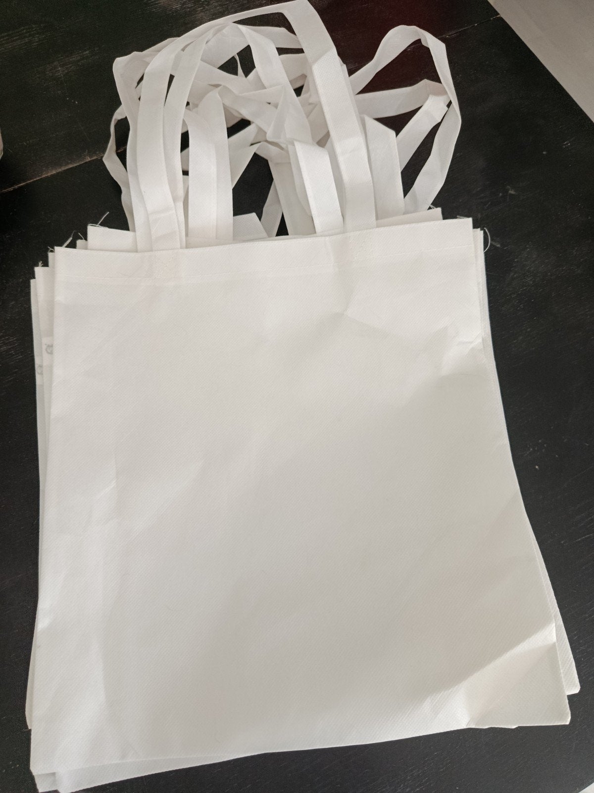 Blanco polyester tasjes om te bedrukken, Textiel, Nieuw, Ophalen of Verzenden, Herbruikbaar