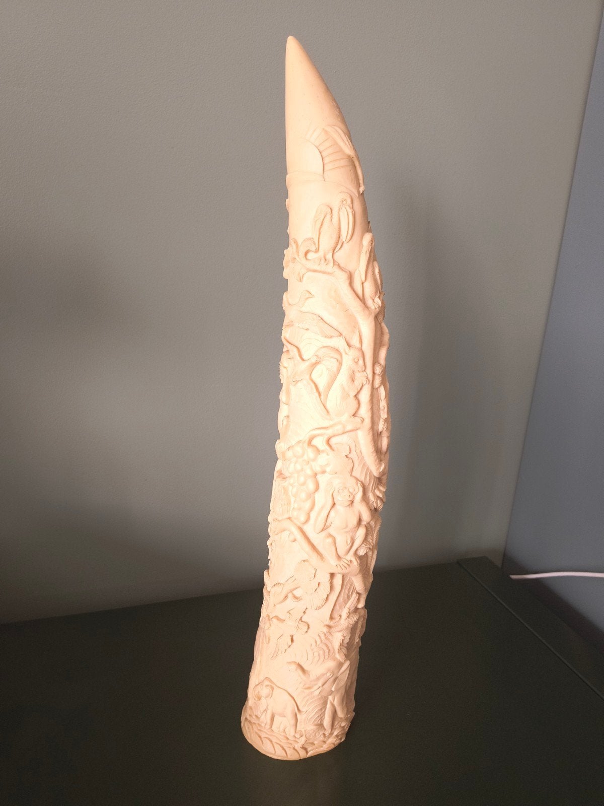 Groot en gedetailleerd decoratief sculptuur -Giethars, Ophalen of Verzenden