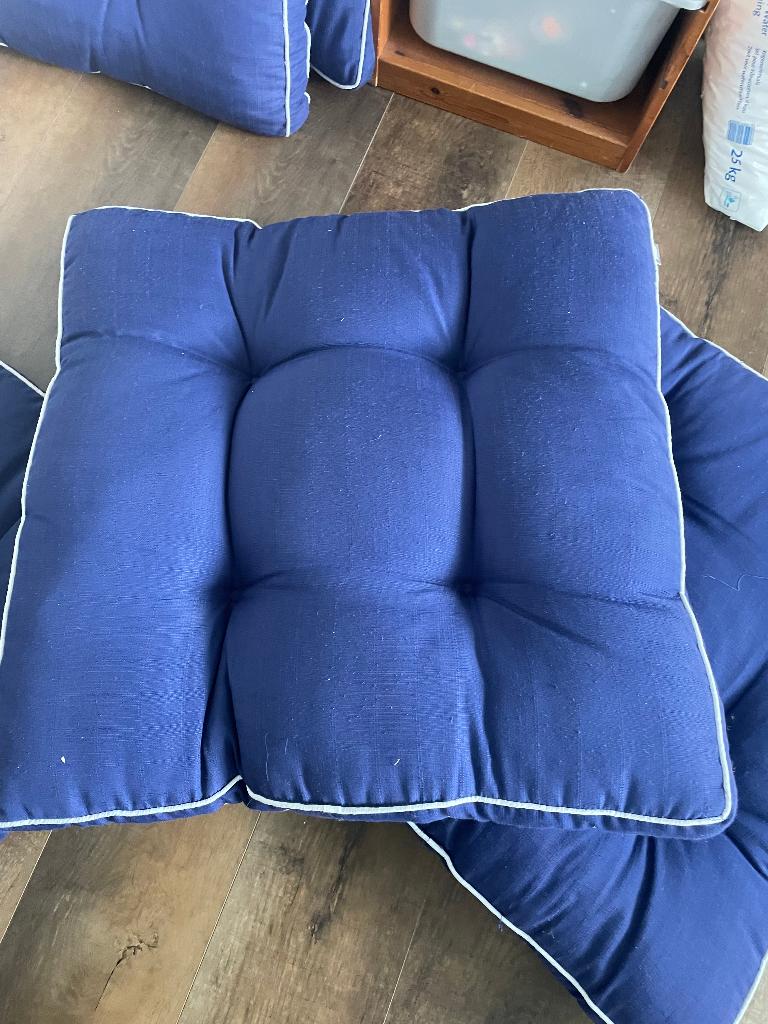 Pallet Kussens Vierkant, Tuin en Terras, Ophalen, Gebruikt