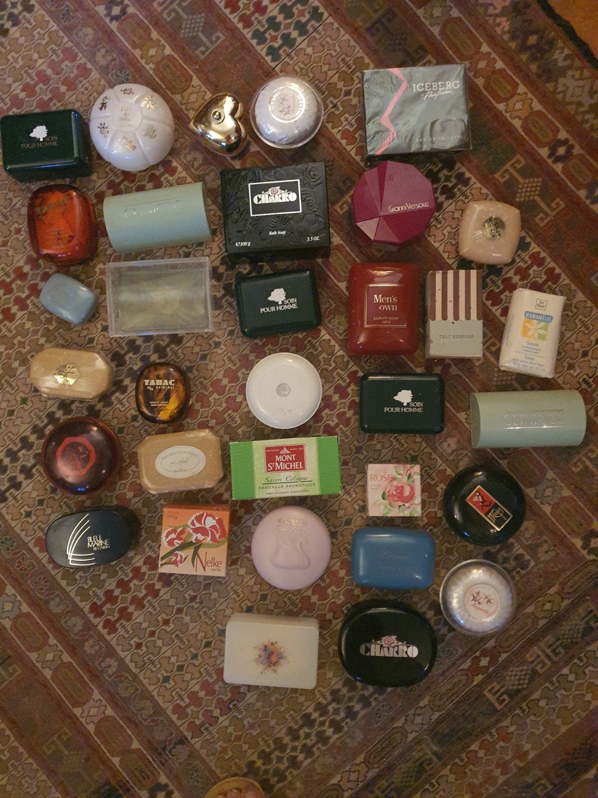 Diverse collectie vintage zeepjes en badproducten, Sieraden, Tassen en Uiterlijk, Uiterlijk | Lichaamsverzorging, Ophalen of Verzenden