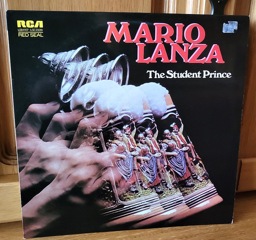 Mario Lanza – The Student Prince - LP - Als nieuw, LP, Ophalen of Verzenden, Zo goed als nieuw, Vocaal