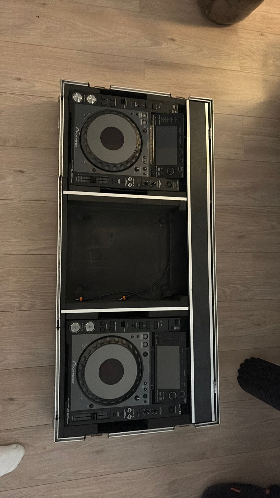 2x CDJ2000Nexus + flightcase + alle bekabeling, Muziek en Instrumenten, Dj-sets en Draaitafels, Ophalen, Zo goed als nieuw, Overige merken