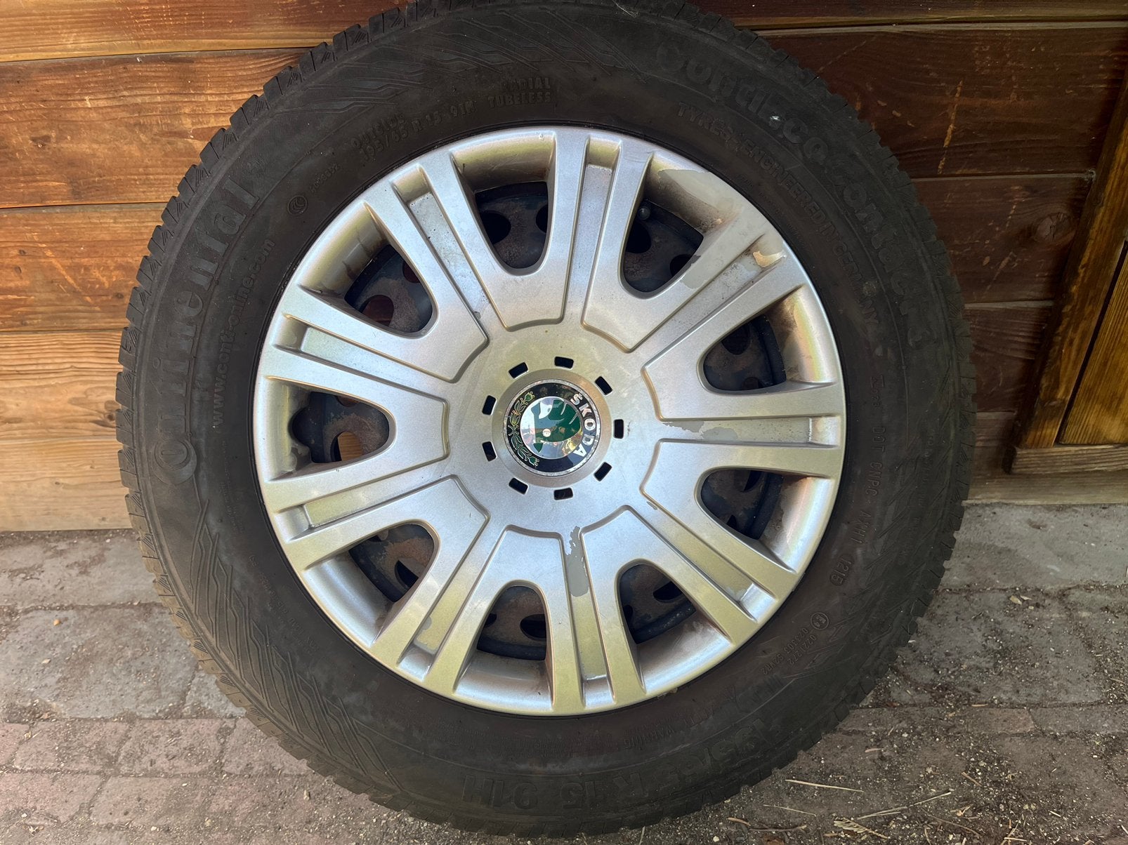 VAG stalen velgen 5x112, Ophalen, Gebruikt, Skoda
